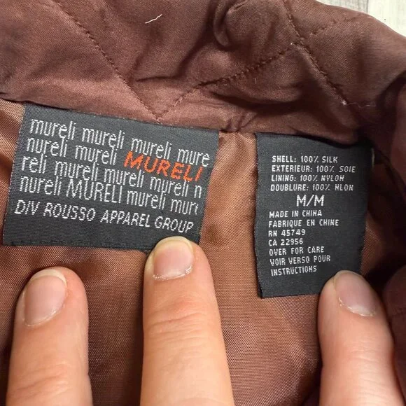 ✅Womens M VTG Mureli African Safari Animal Print Quilted Jacket W/Pants 2 Pc Set - Picture 3 of 16